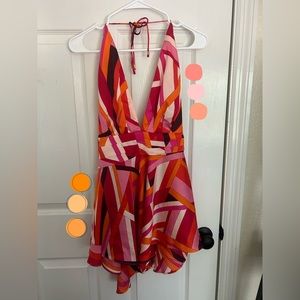 Backless homecoming/ mini dress